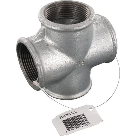 Racc. croce zinc. FI 1 1/2" UNIVERSALE FG180112L