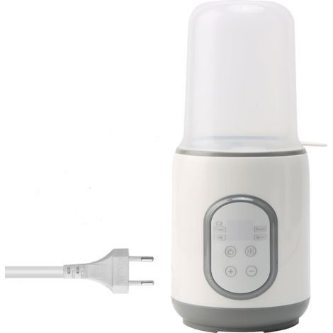 Chauffe-biberon 8 en 1 rapide pour bébé, chauffe-biberon portable avec minuterie et arrêt automatique, chauffage rapide et décongélation maternelle (1/5)
