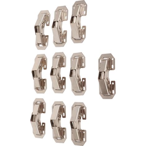 Wardrobe Cabinet Folding Corner Hinges Doors Easy Pack Fit for 10