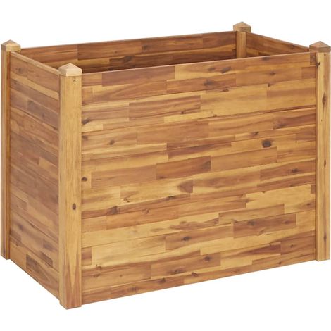 Maison Exclusive - Garten-Hochbeet 110 x 60 x 84 cm Massivholz Ak