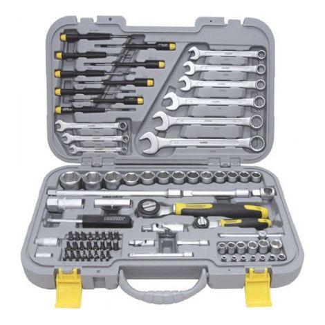 Chiavi Bussole accessori ed inserti attacco 1/4" e 1/2" Set 91 pezzi 94757 MAURER