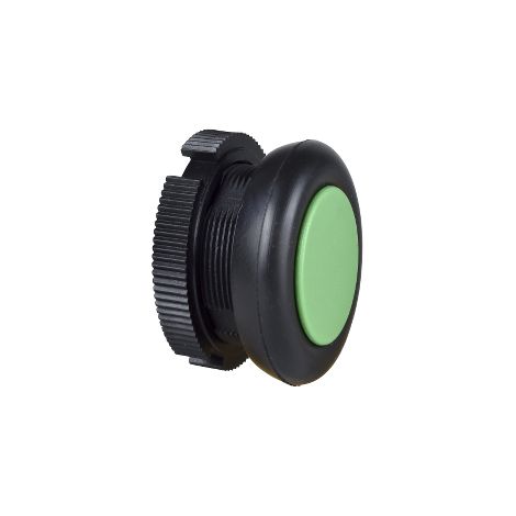 Harmony XAC - tête bouton poussoir - capuchonné - vert  - XACA9413 (1/3)