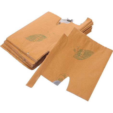 200 Pièces Sacs Papier Protection Fruits Housses Anti-Gel Double pour Pêches Hivernales Respirant Réutilisable pour Pommes Mangues et Légumes Protection Jardin Verger (1/5)