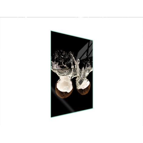 Glasschneidebrett 35x52 Kokosnuss (1/5)