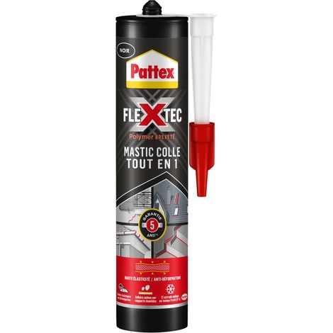 Pattex Flextec Mastic-Kleber Schwarz Acryldichtstoff 0,46 kg