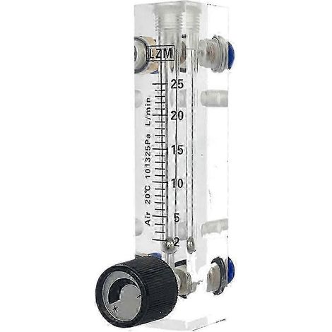 Débitmètre d'oxygène haute définition de type panneau, précision 0,1-1 L, temps de réponse 26 s, capacité 2-25 L (1/5)