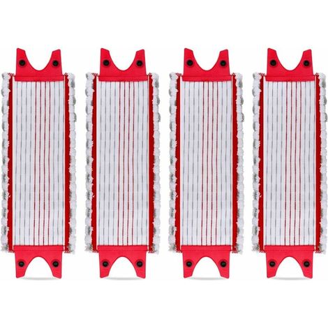 Confezione da 4 panni in microfibra di ricambio per Vileda EasyWring Ultramax / 1-2 panni in microfibra spray per Vileda Ultramax, UltraMax, UltraMax Plus e EasyWring UltraMax Carlin