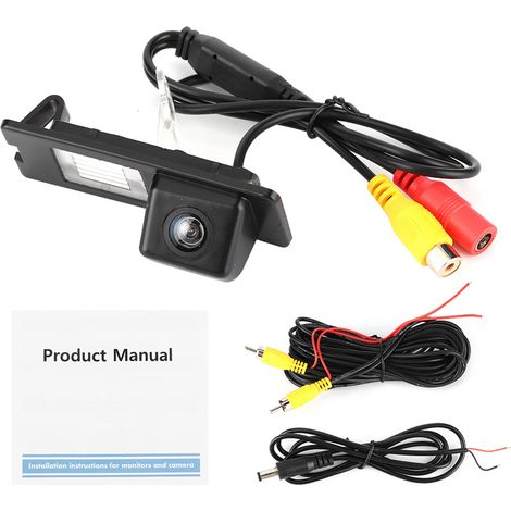 Caméra de recul HD pour plaque d'immatriculation - CCD, IP68, 170°, Compatible Fluence Duster (1/5)