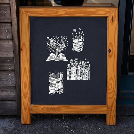 2 Sheet Screen Printing Stencil Book Printing Stencils with Flowers Temptes Reusable Self Adhesive for Wall Books POCHOIR CREATIF (1/5)