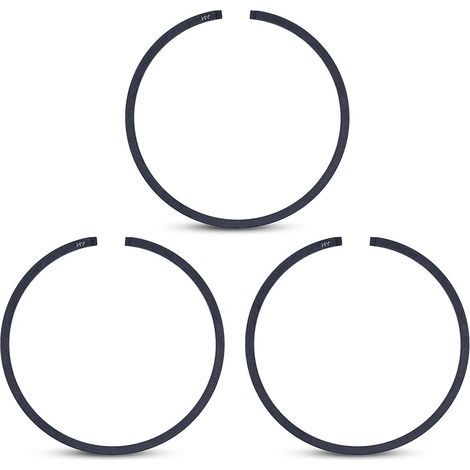 3Pcs / lot 46mm x 1.5mm Piston Anneau pour Husqvarna 55 Rancher 257 357 XP 357XP Pièces de rechange pour tronçonneuse (1/5)