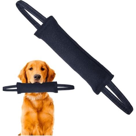 Jouet d'exercice - Réfléchissantes - Tug of War - Résistance à la déchirure - Pour chien moyen - Extérieur (1/4)