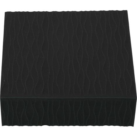 Rutschfeste Kaffeetampfmatte aus schwarzem, lebensmittelechtem Silikon, ideal für Zuhause, Küche, Bars und Cafés. (1/5)