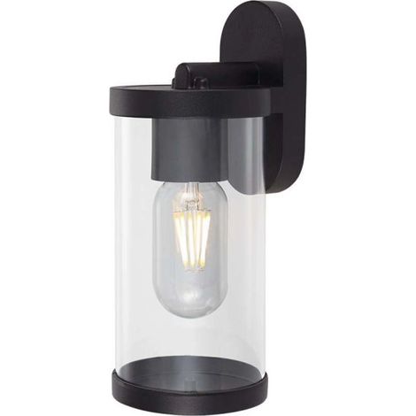 V-TAC Lampada LED Giardino Portalampada E27 Nero Trasparente 93116234mm IP44
