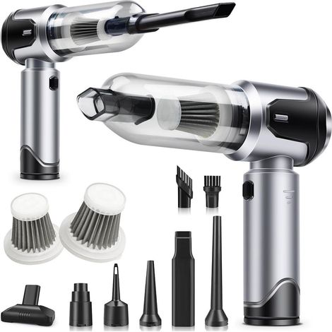 Handstaubsauger kabellos 25000Pa mit bürstenlosem Motor, 4-in-1 Funktion, 3 Stufen (1/5)