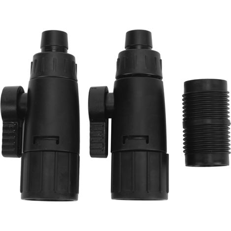 3/8-Zoll-Aquarium-Sicherheitsventil – Schnellkupplung für Filter und Schlauch mit 0,5 Zoll Innendurchmesser