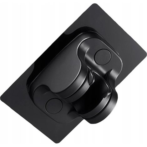 Supporto per maniglia doccia, nero, resistente, facile da installare