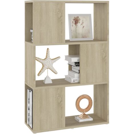 Bibliothèque/Séparateur de pièce Chêne Sonoma 60x24x94 cm (1/5)