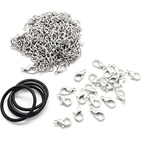 Cadenas para neumáticos de coche RC de 4 piezas para coche RC Crawler 1/18 TRXM4 D90 Piezas de mejora para coche RC