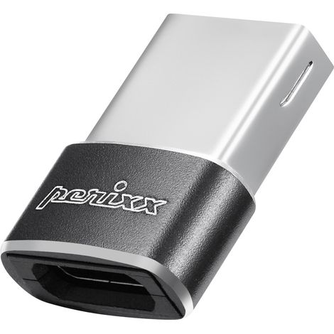 Perixx USB 2.0 Adapter [1x USB 2.0 Stecker A - 1x USB 2.0 Buchse C] PERIPRO-408 (1/5)