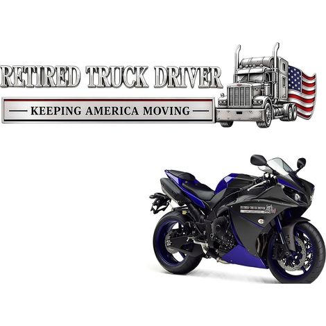 3D-Metallic-Autoemblem, wasserfest und UV-beständig  Autoaufkleber „Keep America Moving“ für LKW, SUV, Wohnmobil, Limousine, Pickup – für Männer und Väter (1/5)
