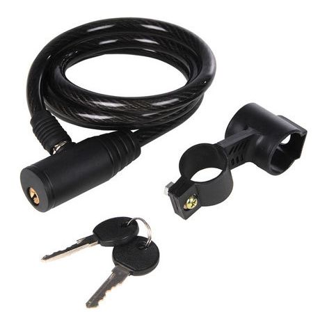 Silverline Cable Bike Lock - 10 x 1200mm (1/2)