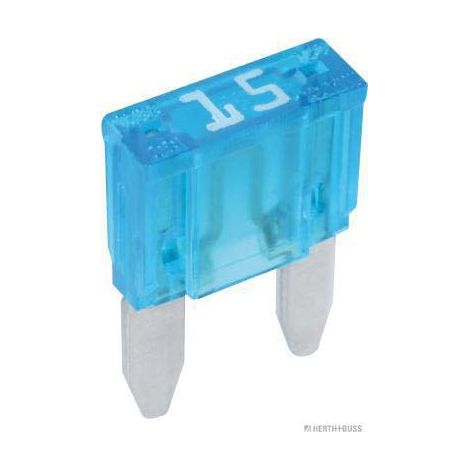 Mini-Flachsteckersicherung 32 V 1 x 15 A 10,9 x 16,3 mm blau