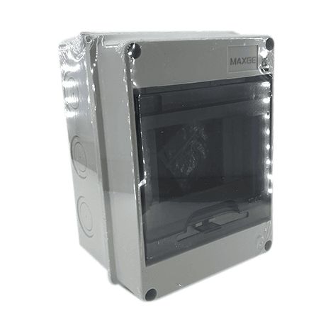Caja distribucion electrica Superficie IP65 de 5 modulos  Blanco (1/4)
