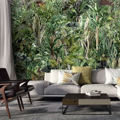 Papier peint Richness of Jungle - 150 x 105 cm (1/4)