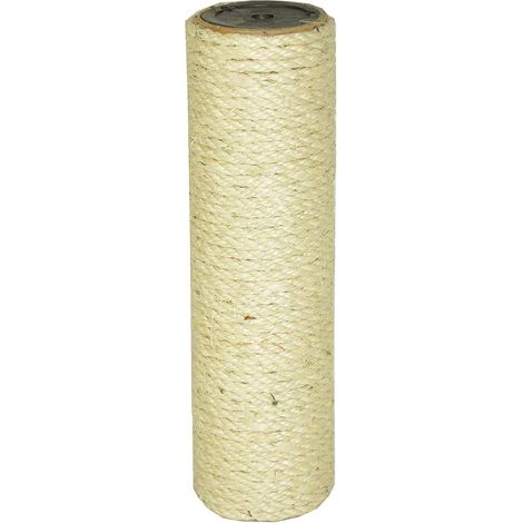 1 Poteau Sisal 28cm, 2 Filetages M10, Diamètre 8,5cm, Pour Arbre À Chat (1/4)