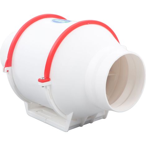 4-Zoll-Rundrohrventilator, geräuscharmer Abluftventilator für Küche und Keller, EU-Stecker 220 V (1/5)