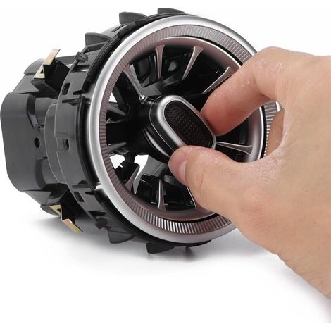 5pcs Ambient Light, 64 Colors Front LED Turbine Air Vent Ambient Light Kit Ambient Kit for C GLC Class W205 2019 to 2021 (1/5)