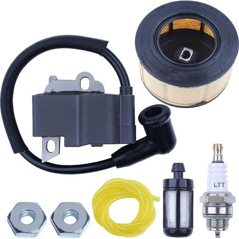Kit de réglage bobine d'allumage et filtre à air 1140 400 1307 pour tronçonneuse Stihl MS311 MS391, pour les tronçonneuses Stihl MS 311 391 Kit de service bobine d'allumage et filtre à air 1140 400 13 (1/5)