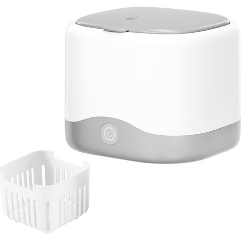 Mophorn Ultraschallreiniger, 200 ml Retainer-Reiniger mit UV-Licht, 30 W Reinigungsgerät für Zähne, Zahnspangen, Mundschutz, Schmuck, Zahnbürste, Rasierkopf