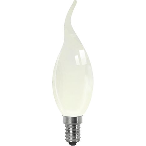 Bombilla LED Filamento Vela Llama Opal E14 4W Cálida Matel (1/4)