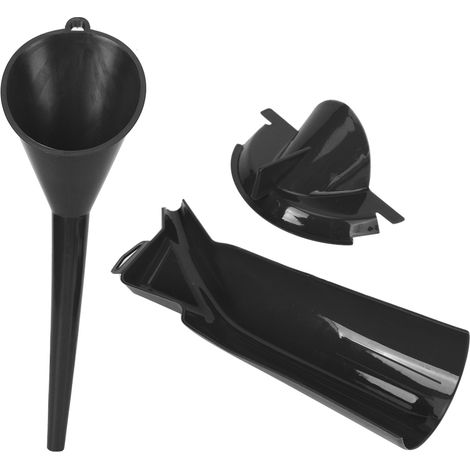 Entonnoir à huile Moto Kit Filtre Anti-goutte Accessoire Pratique (Noir) (1/4)