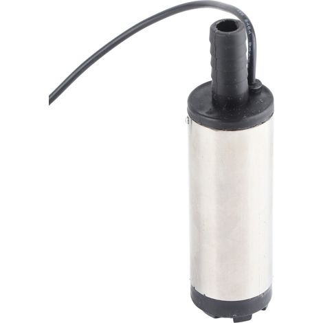 Pompe de transfert de carburant 21 kW IP68 étanche, hauteur de refoulement 5 m, diamètre 38 mm, pompe de transfert électrique diesel/huile/eau 12 V CC (1/5)
