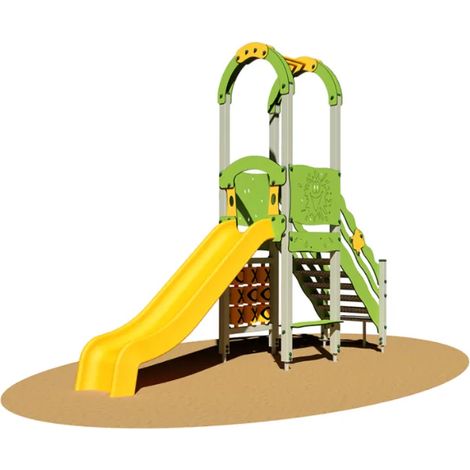 Torretta Peggy scala gradini 939M SG Giochipark scivolo H150cm gioco tris
