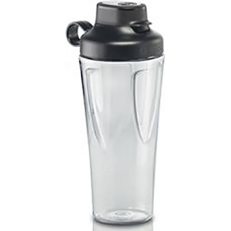 Bosch MMZBT01B Trinkflasche To-go Schwarz Transparent 0,6 L