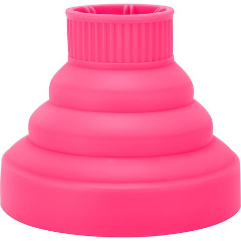 Séchoir pliant universel diffuseur pour cheveux, rose, pliable, portable, voyage, accessoire pour sèche-cheveux (1/5)