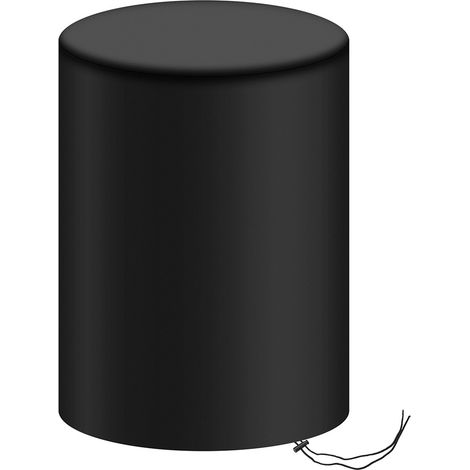 Bucket cover - with drawstring, adjustable for protection against dust and snow, suitable for gardens and terraces. (1/5)