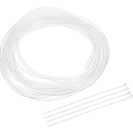Tuyau PVC Flexible 1.5mm DI x 2mm DE 6.6 Pieds Long (1/5)