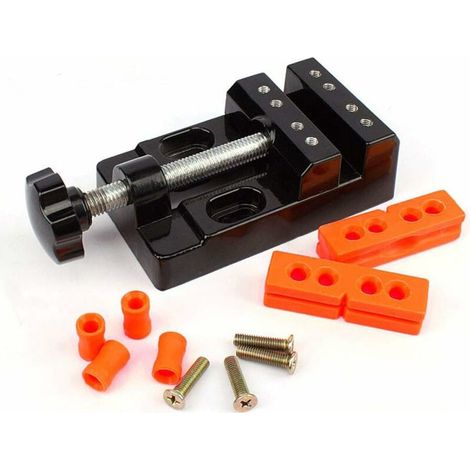 Mini étau de perceuse, étau d'établi, étau de mécanicien pour la réparation de bijoux, de montres nucléaires et de pièces en noyer, outil de sculpture DIY-AquaForge (1/5)