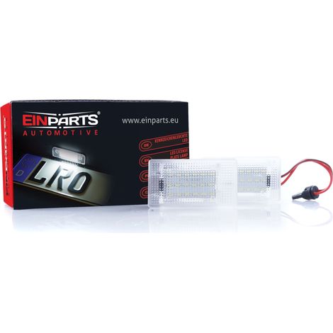 Luz interior LED para puerta de maletero, luz para el espacio de los pies, 6000 K, blanco frío, para Ford Escord, Fiesta, Focus, Scorpio (1/5)