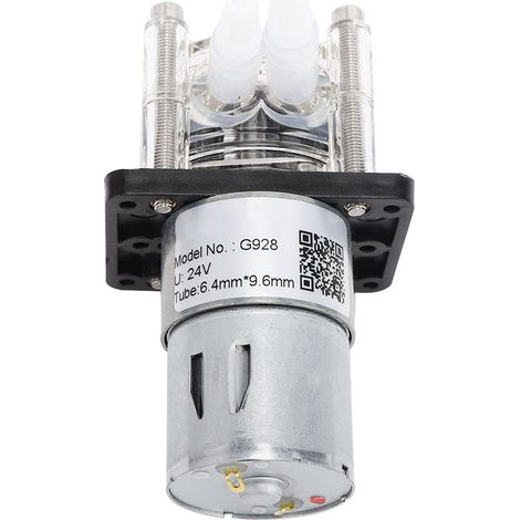 Pompe doseuse péristaltique à haut débit 500 mL/min, modèle à plaque plate 24 V (1/5)