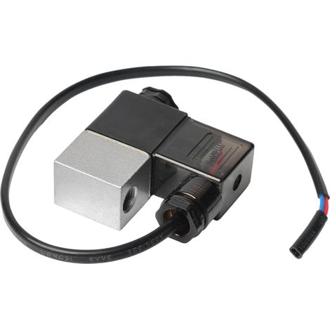 Mute Compresseur d'air sans huile Valve magnétique jetable d'évacuation Pièces - (1/5)