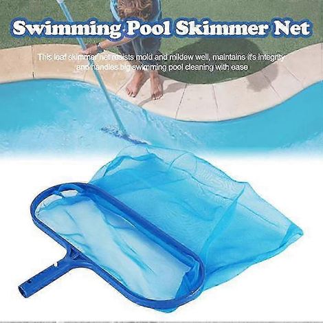 Écumeur de piscine - Écumeur pour bassin et piscine avec cadre en filet (1/5)