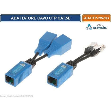 Adattatore AD-UTP-2W/2G 2 x RJ45 (1/5)