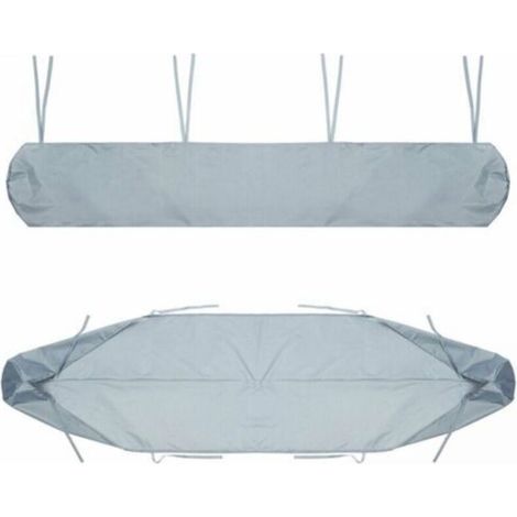 [NEVER USED] 1PC 4m Protective Bag for Awning (Grey), Dustproof Protective Cover for Patio Awning, Black Storage Cover for Yard and Garden