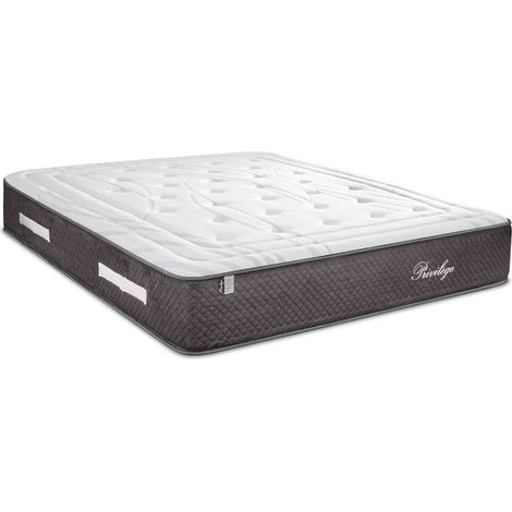 BELLECOUR LITERIE Matelas PRIVILEGE 180x200 cm Ressorts ensachés & Mémoire de forme (1/8)