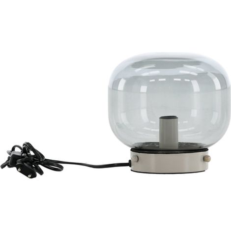 Lampe à Poser en Verre "Bollonelie" 19cm Beige (1/5)